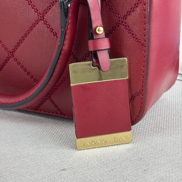 ANTONIO MELANI Red Shoulder Bag - Picture 5 of 12